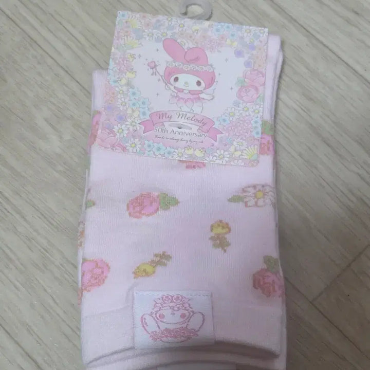 [BUNJANG] My Melody 50th Anniversary Socks SPAO / 마이멜로디 50주년 양말 스파오