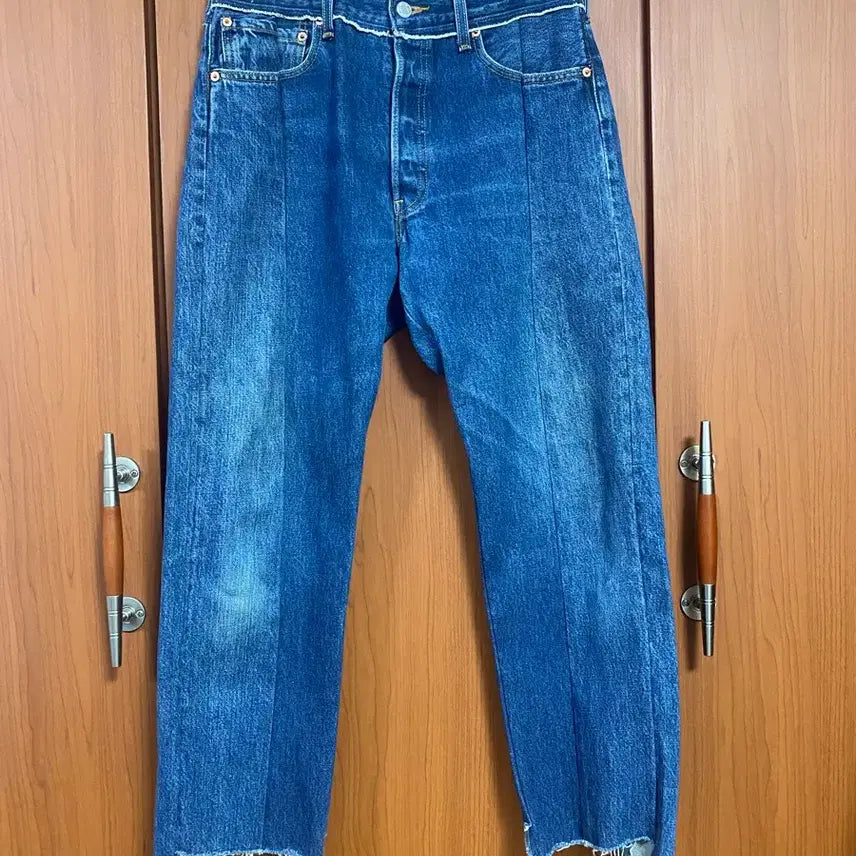 [BUNJANG] LEVIS 501 Reworked Cut-Off Denim Pants / [LEVIS] 리바이스 501 리워크 컷오프 데님팬츠 30사이즈