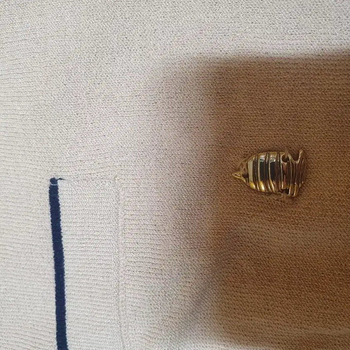 [BUNJANG] Marinayo Beige Cardigan and Short-Sleeve Knit Set / 마리나요팅 베이지 가디건 반팔 니트 세트(미사용)