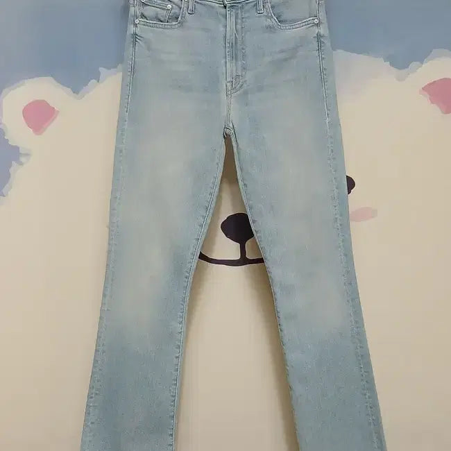 [BUNJANG] Mother Insider Crop Step Fray Jeans / (24) 마더 인사이더 크롭 스텝 프레이 청바지 데님 팬츠