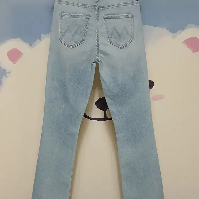 [BUNJANG] Mother Insider Crop Step Fray Jeans / (24) 마더 인사이더 크롭 스텝 프레이 청바지 데님 팬츠