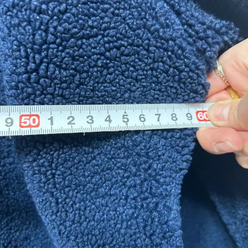[SOLD OUT] 아디다스 네이비 뽀글이 플리스 자켓 오리지날 크롭 XS