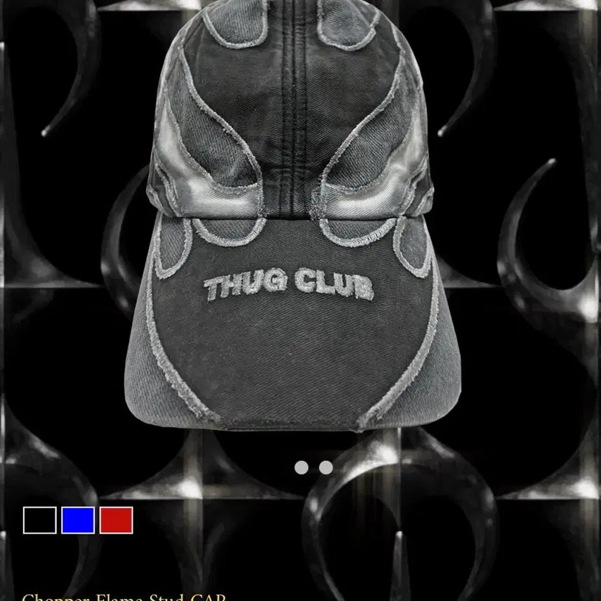 [BUNJANG] THUG CLUB Chopper Cap Black / 떠그클럽 쵸퍼캡 불모자