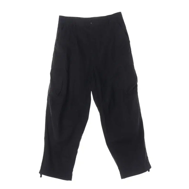 [BUNJANG] Uniqlo C Black Nylon Parachute Cargo Pants / 유니클로 C 나일론 파라슈트 카고 팬츠