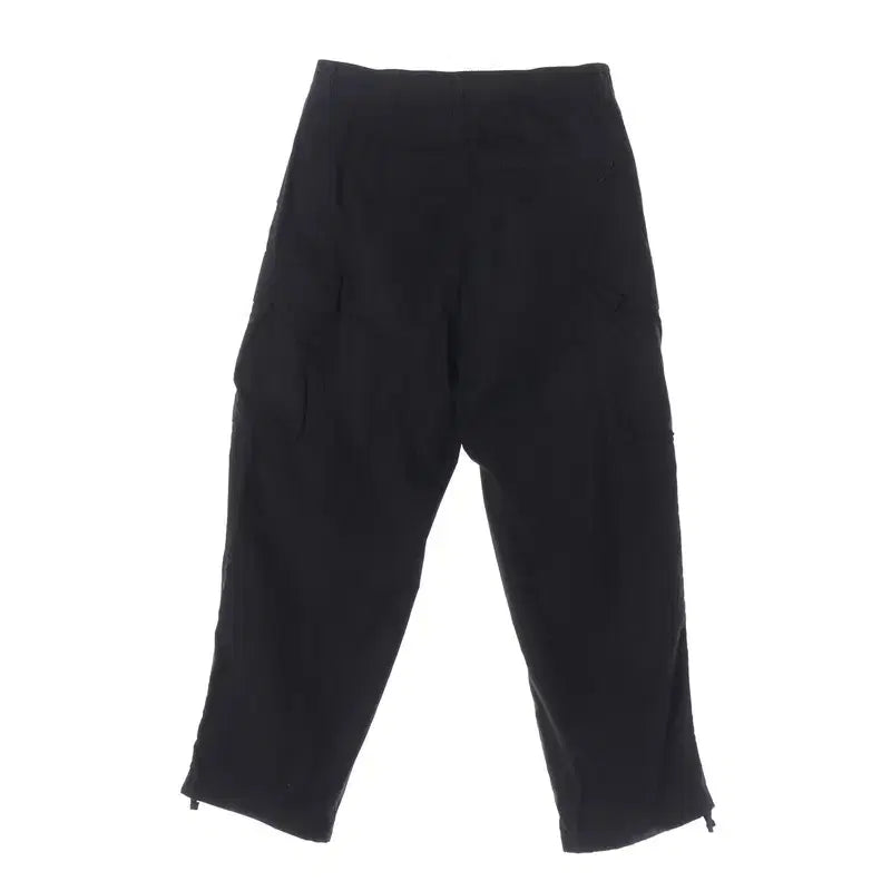 [BUNJANG] Uniqlo C Black Nylon Parachute Cargo Pants / 유니클로 C 나일론 파라슈트 카고 팬츠