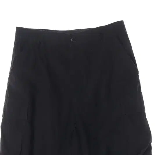 [BUNJANG] Uniqlo C Black Nylon Parachute Cargo Pants / 유니클로 C 나일론 파라슈트 카고 팬츠