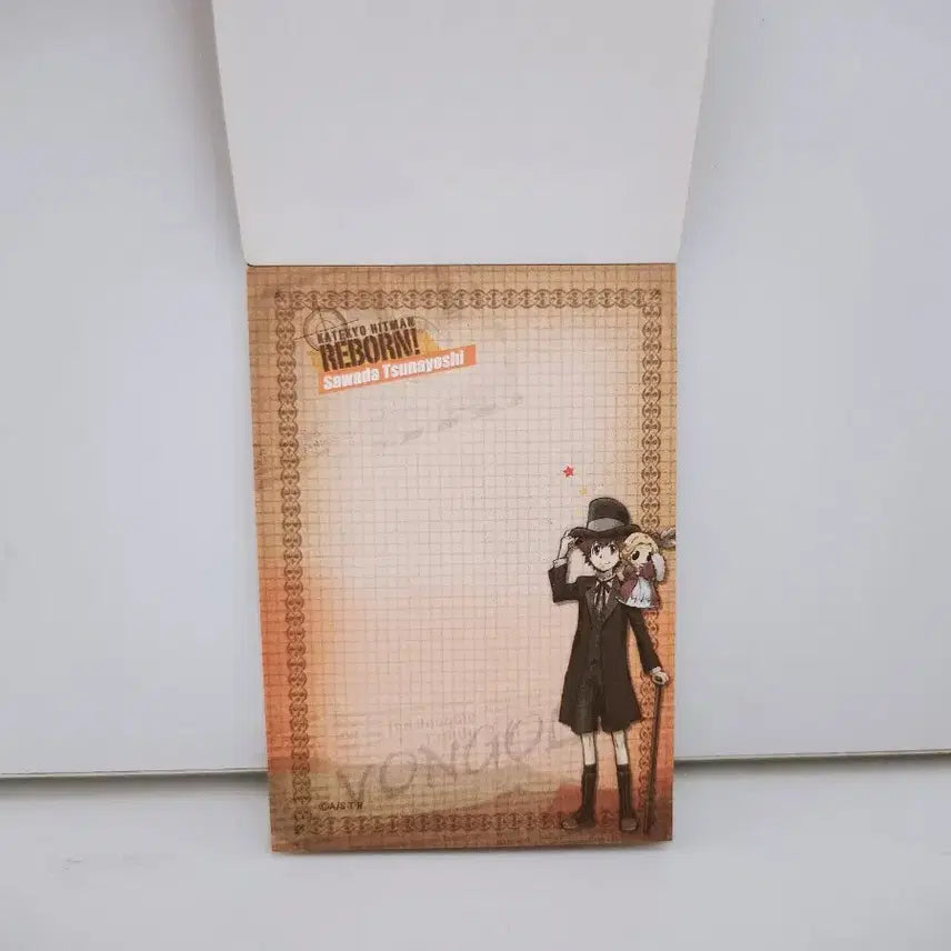 [BUNJANG] Katekyo Hitman Reborn! Notebook &amp; Memo Pad Set / (5월 세일)[고전문구] 가정교사히트맨 리본 메모 수첩 세트