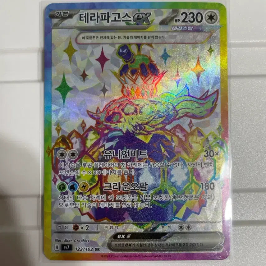 [BUNJANG] Tera Pagos SR Card / 테라파고스 sr