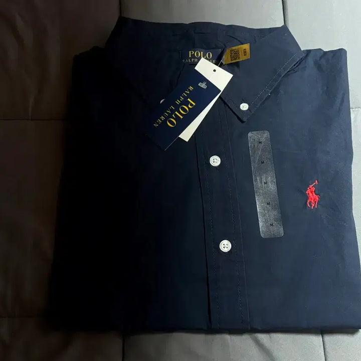 [BUNJANG] Polo Ralph Lauren Classic Fit Poplin Shirt Navy Jacket / 폴로 랄프로렌 클래식핏 포플린 셔츠 네이비 새상품 코튼 자켓