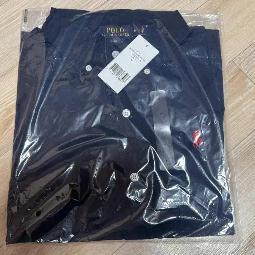 [BUNJANG] Polo Ralph Lauren Classic Fit Poplin Shirt Navy Jacket / 폴로 랄프로렌 클래식핏 포플린 셔츠 네이비 새상품 코튼 자켓