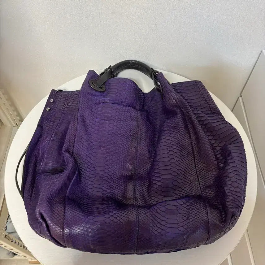 [BUNJANG] Colombo Real Snakeskin Leather Bag Shoulder Bag Tote Bag / 콜롬보 리얼 뱀가죽 뱀피 백 가방 크로스백 숄더백 토트백