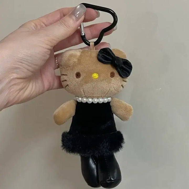 [BUNJANG] Hello Kitty Black Kitty Keychain / 헬로키티 인형키링 키티 블랙키티 키링