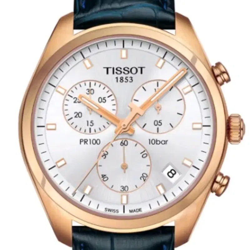 [BUNJANG] Tissot PR 100 Chronograph Quartz Watch 41mm / 티쏘 PR 100 크로노그래프 쿼츠 시계 41mm