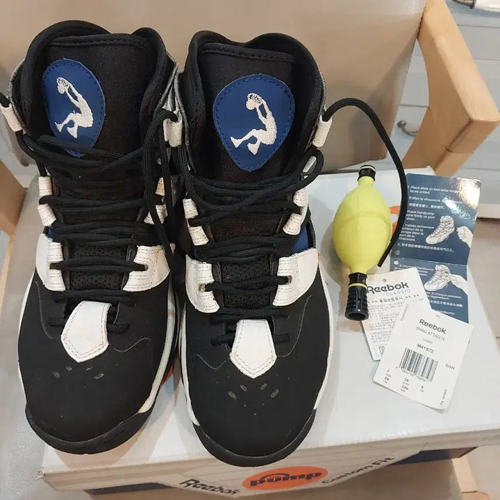 [BUNJANG] Reebok Pump Shaq Attaq 4 Orlando Magic Sneakers / 리복 펌프 샤크어택 4 250mm 올랜도 매직 컬러 택포59,000원
