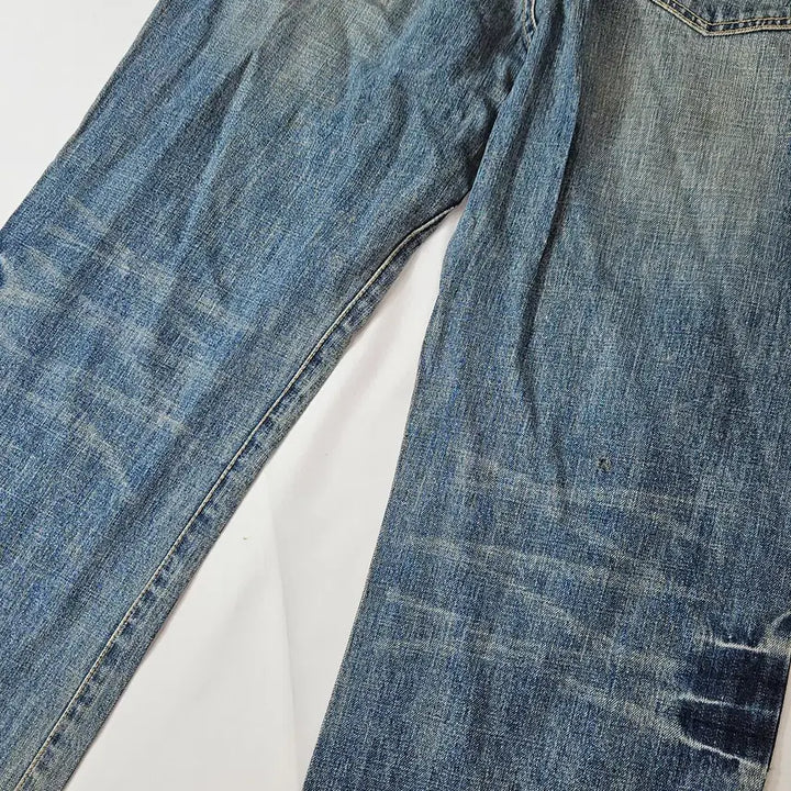 [BUNJANG] ASK Painting Washing Denim Pants Patch Jeans Y2K Vintage Size 32 / ask 페인팅 워싱 데님팬츠 진 패치 청바지 Y2K 빈티지 32