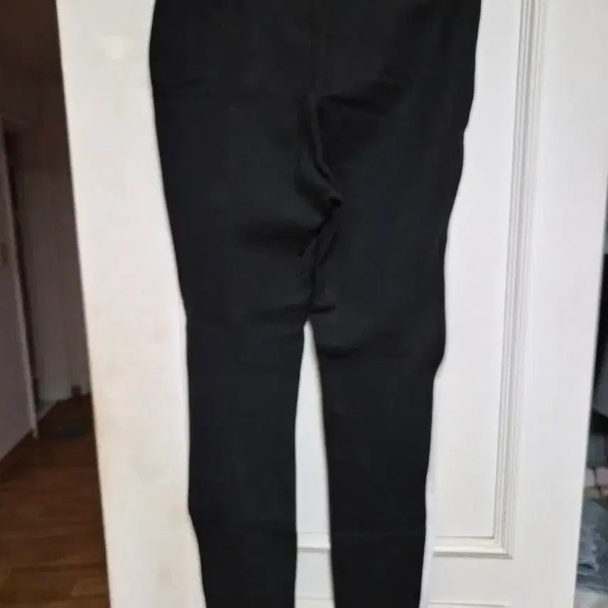 [BUNJANG] ZARA Black Side Stripe Stretch Pants / 자라 블랙 옆줄 스판 바지