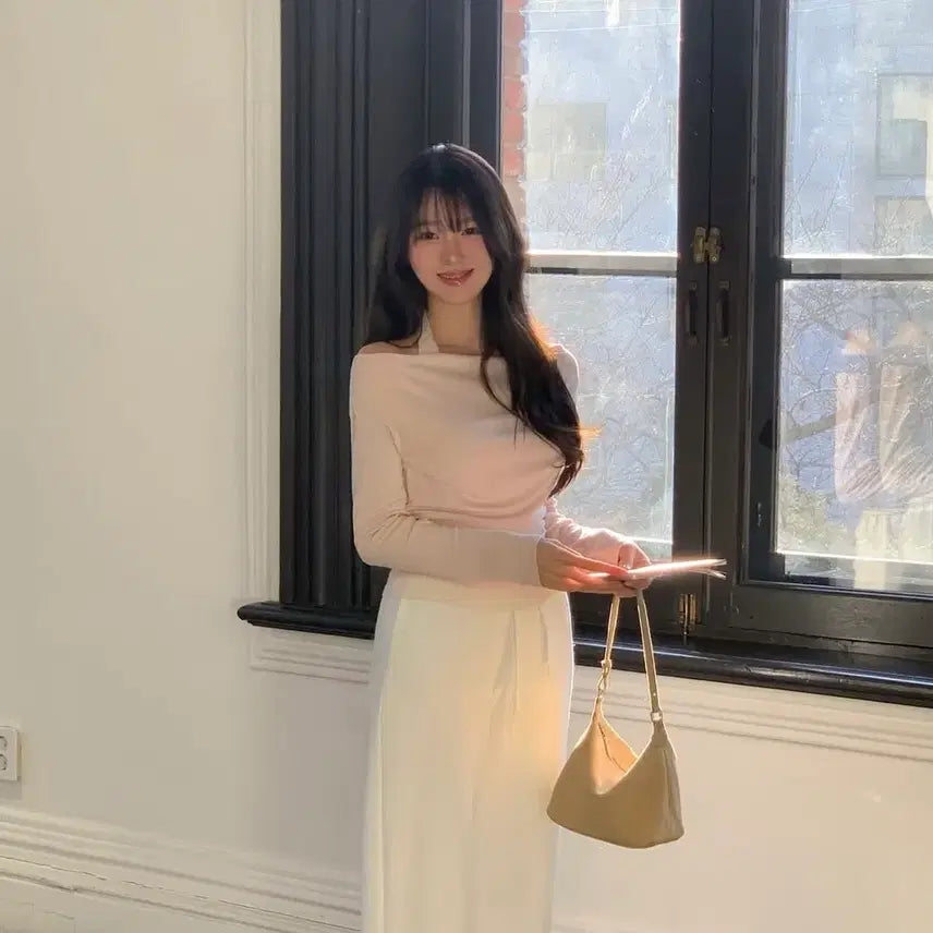 [BUNJANG] Revoir Ballet Set Halter Layered Top / [새상품] 르브아 revoir ballet set 홀터 레이어드티