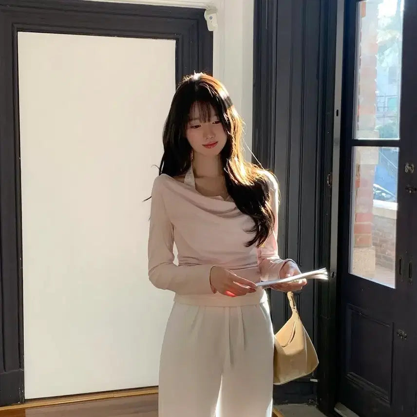 [BUNJANG] Revoir Ballet Set Halter Layered Top / [새상품] 르브아 revoir ballet set 홀터 레이어드티
