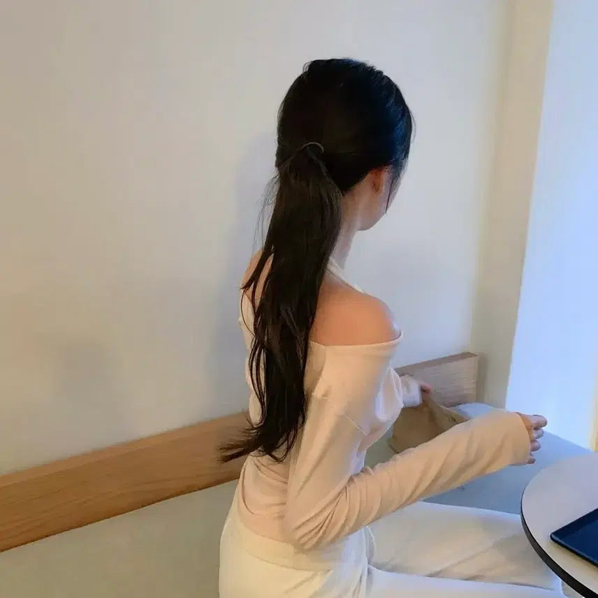 [BUNJANG] Revoir Ballet Set Halter Layered Top / [새상품] 르브아 revoir ballet set 홀터 레이어드티