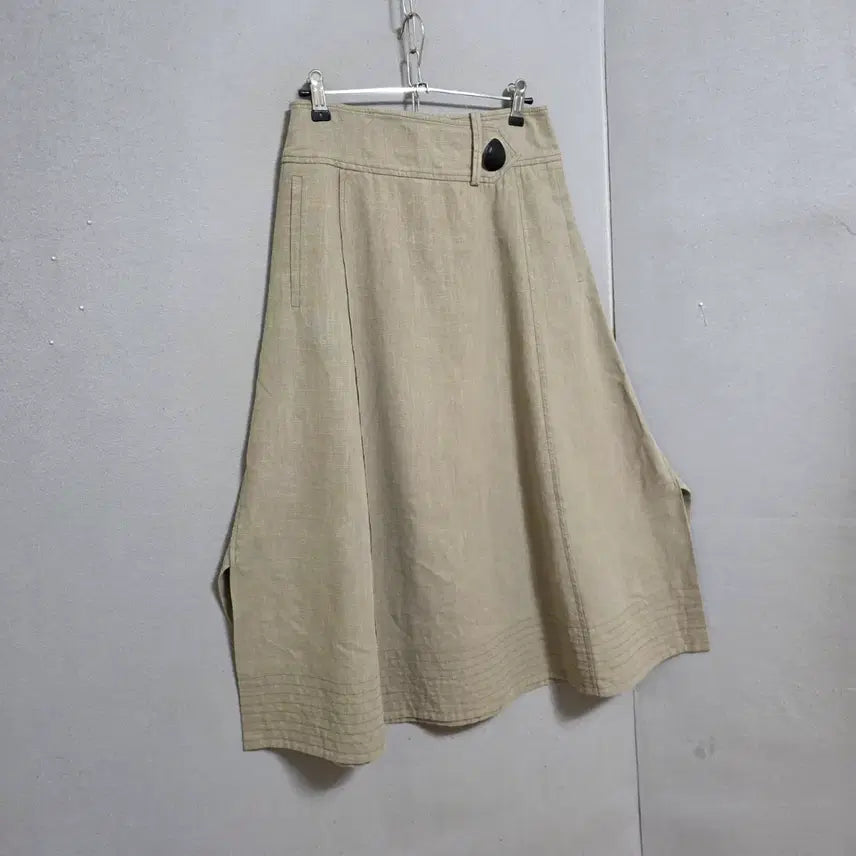 [BUNJANG] VOV Linen Long Skirt / VOV 린넨 롱스커트 n4163