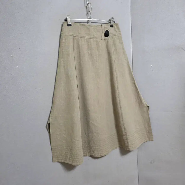 [BUNJANG] VOV Linen Long Skirt / VOV 린넨 롱스커트 n4163