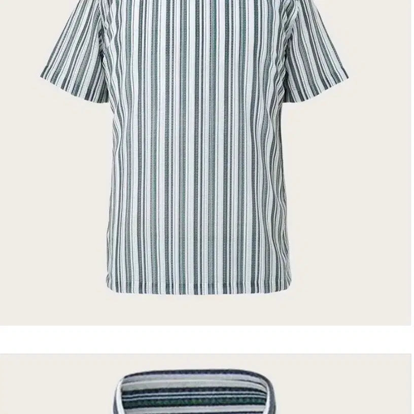[BUNJANG] INDIAN Pastel Stripe T-shirt 2XL / INDIAN110 새제품택부착미개봉 파스텔 반팔티셔츠 2XL