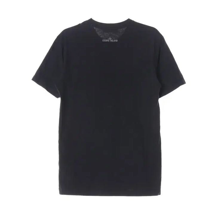 [BUNJANG] Stone Island Big Compass Logo Black Short Sleeve T-Shirt M / 스톤아일랜드 빅 컴파스 로고 블랙 반팔 M