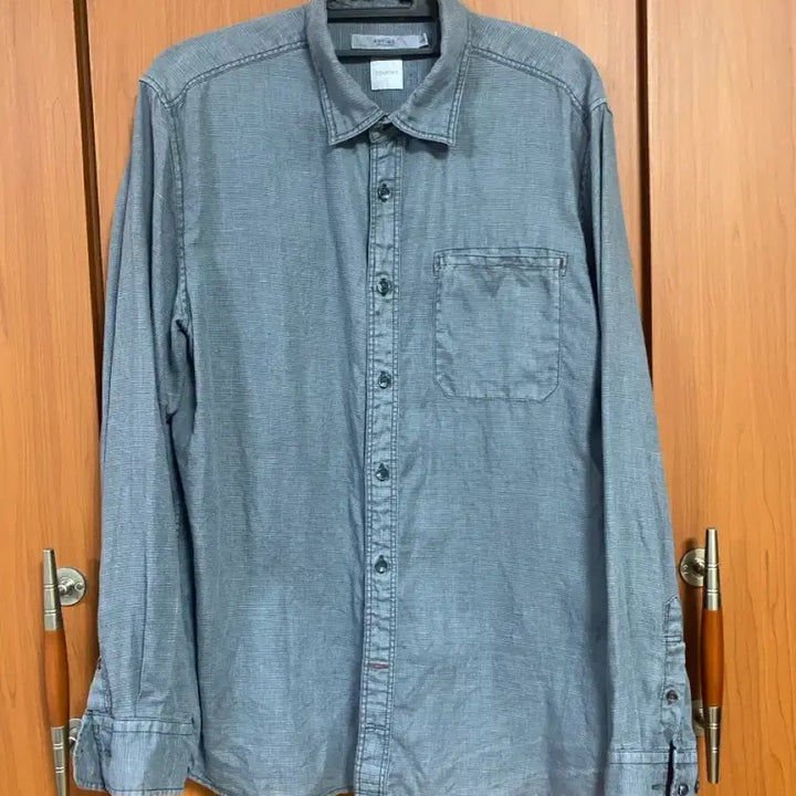 [BUNJANG] Series Comfort Linen Shirt - Size 100 / [SERIES] 시리즈 컴포트 린넨 셔츠 100사이즈