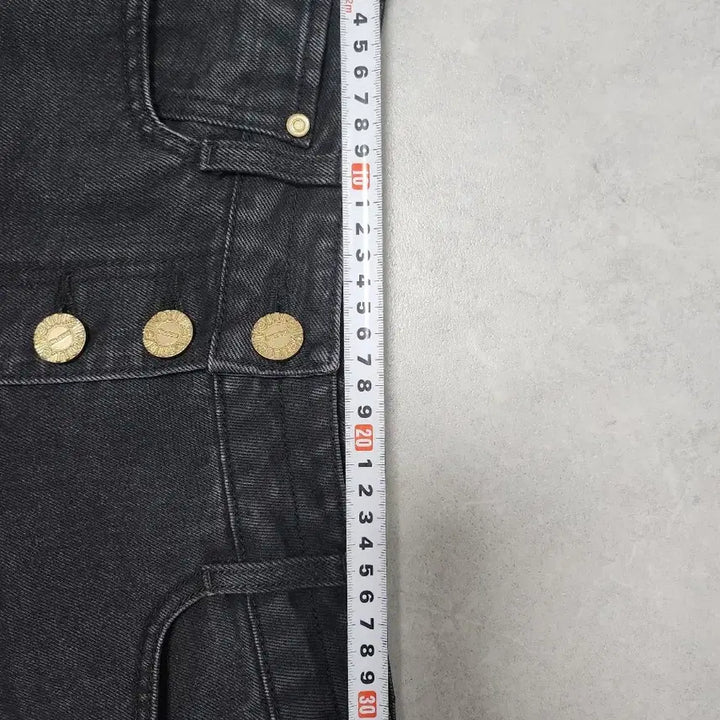 [BUNJANG] Object Black Denim Pants / 오브제 블랙 데님팬츠