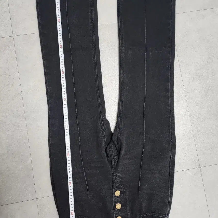 [BUNJANG] Object Black Denim Pants / 오브제 블랙 데님팬츠
