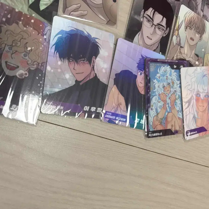 [BUNJANG] Various BL Photocard Bundle Set / 일괄) bl 포카 물가의밤 주의평화 징크스 엎질러진피 등 바인더 포함