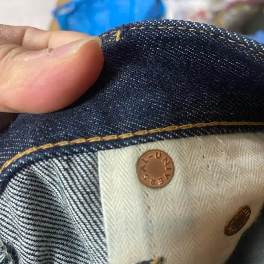 [BUNJANG] COVERNAT Selvedge Slim Fit Denim Pants / [COVERNAT] 커버낫 셀비지 JAPAN-MADE 슬림핏 30사이즈