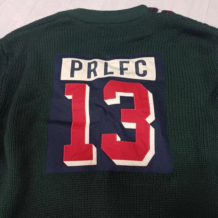 [BUNJANG] Polo Ralph Lauren 50th Anniversary Patch Wool Cardigan / 폴로 랄프로렌 50주년 패치 울 가디건 L사이즈