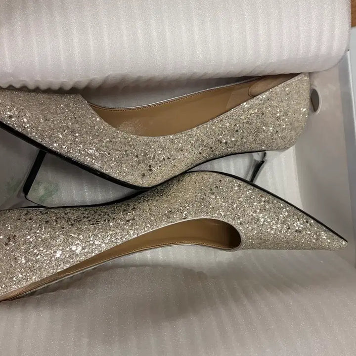 [BUNJANG] Le Monchel Vanilla White 7cm Heels / 르몽쉐 바닐라 화이트 245 7cm