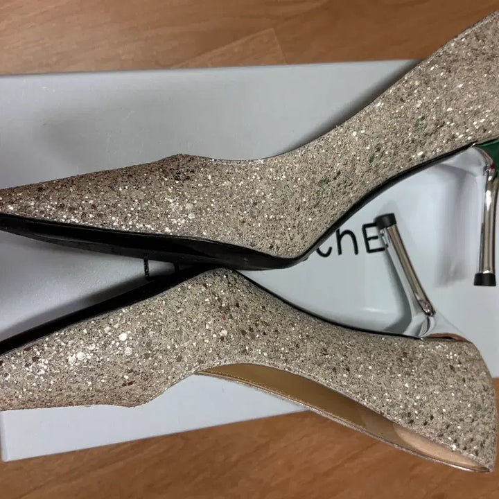 [BUNJANG] Le Monchel Vanilla White 7cm Heels / 르몽쉐 바닐라 화이트 245 7cm