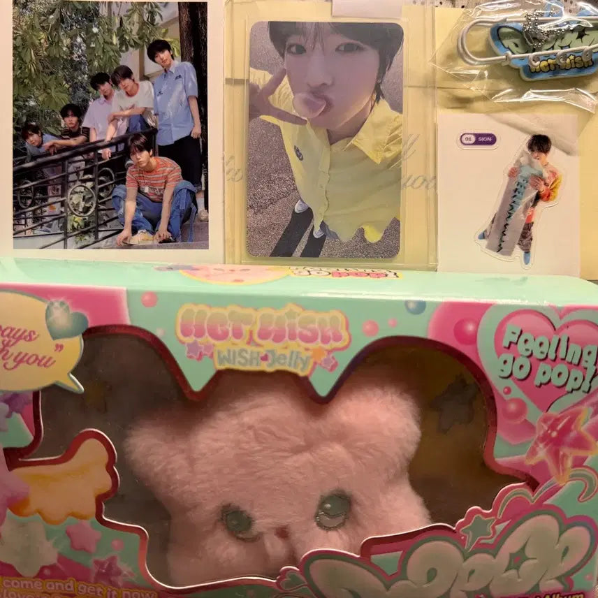 [SOLD OUT] NCT WISH 팝츄(포카 사쿠야 띠부씰 시온)