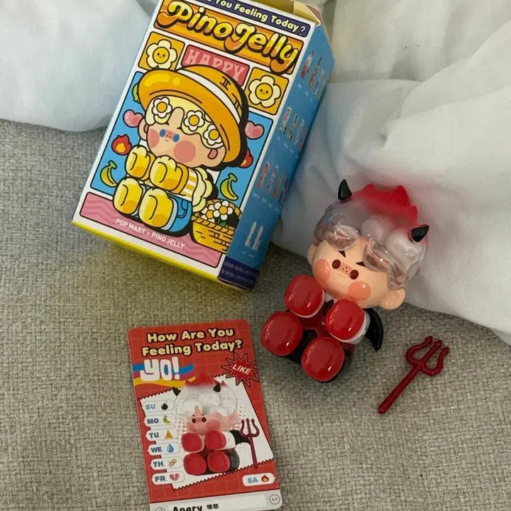[BUNJANG] POP MART Pinocchios Jelly Figure - Angry / 팝마트 피노젤리 피규어 -오늘 기분 어때 (Angry)