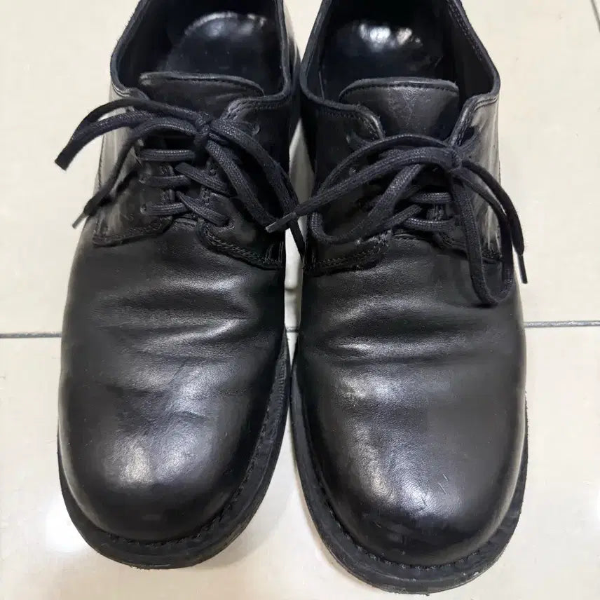 [BUNJANG] Kinchi 649 Black Leather Shoes / 킨치 649 270사이즈