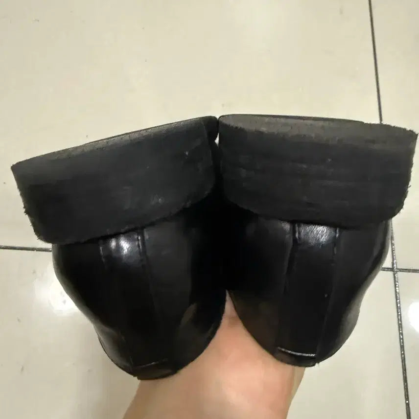 [BUNJANG] Kinchi 649 Black Leather Shoes / 킨치 649 270사이즈