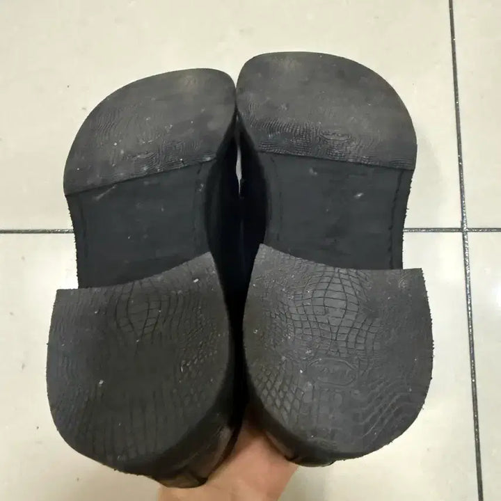 [BUNJANG] Kinchi 649 Black Leather Shoes / 킨치 649 270사이즈