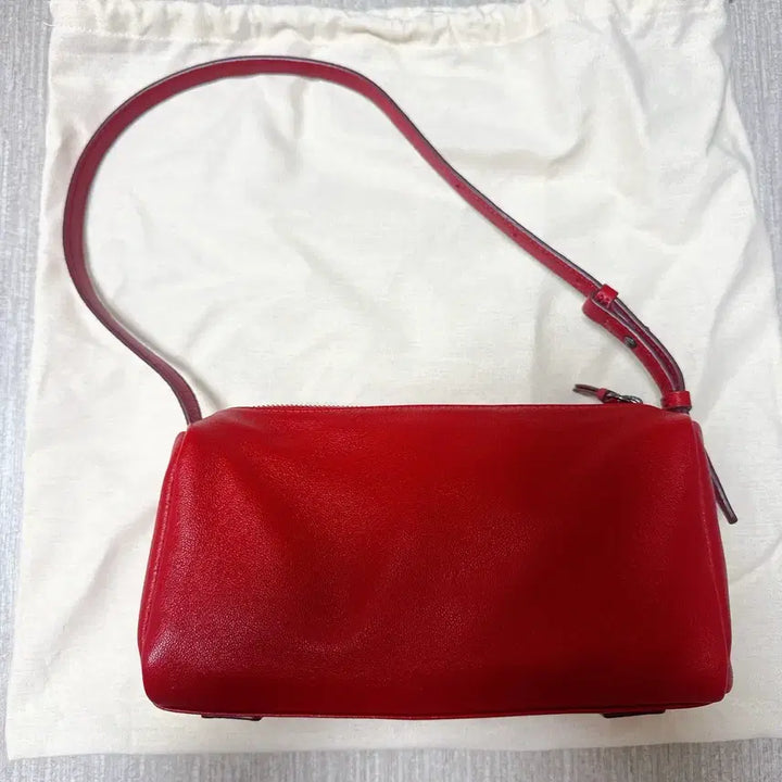 [SOLD OUT] 파사드패턴 빈티지 캐빈백 red