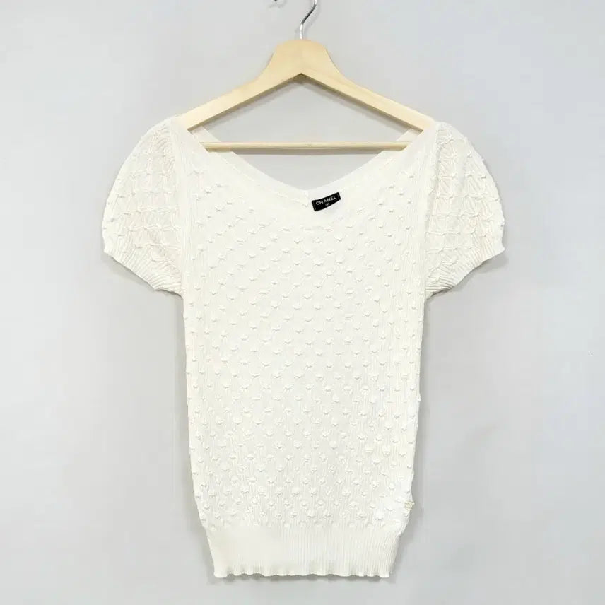 [SOLD OUT] +샤넬 코튼+실크 바토 넥 Y943