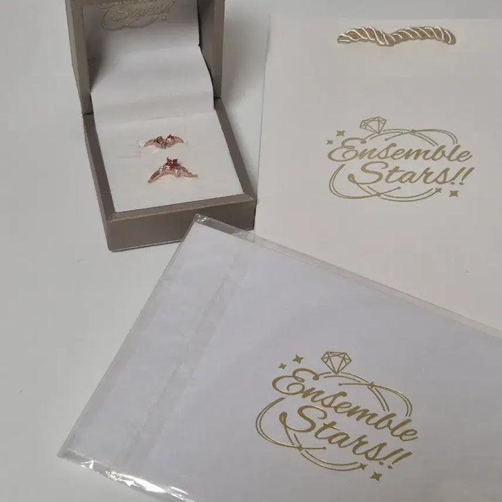 [SOLD OUT] 앙상블 스타즈 6주년 반지 세트 엽서 종이가방 모리사와 치아키