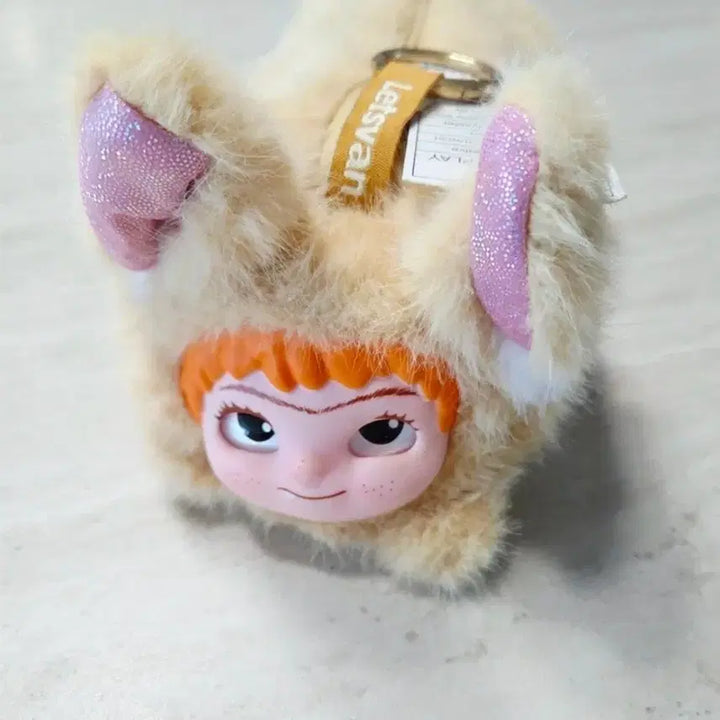 [BUNJANG] Wakuku Plush Pencil Case Pouch with Keychain (New) / 와쿠쿠 인형 필통, 파우치 키링 (새것)