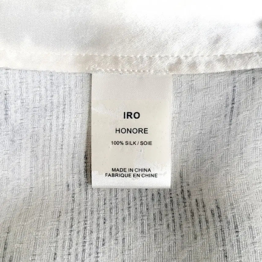 [BUNJANG] IRO Silk 100% Banding Pants / IRO 이로 실크100% 밴딩 팬츠 매장판 Y945