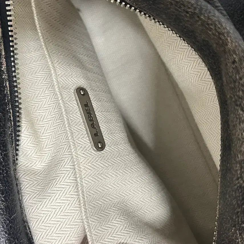 [BUNJANG] 라벨아카이브 ron bag black tan / 라벨아카이브 ron bag black tan
