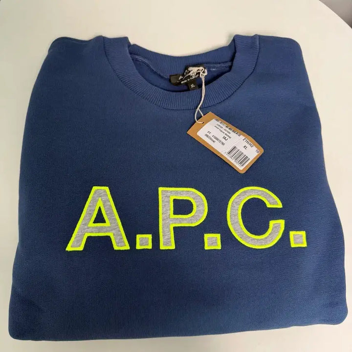 [BUNJANG] A.P.C. Weeg Sweatshirt Navy Blue XL / A.P.C. 아페쎄 위그 스웨트셔츠 네이비 블루 XL 판매