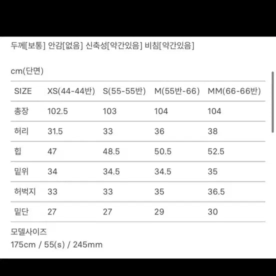 [BUNJANG] Sie Navy Avant Wide Trousers XS / Sie 시에 네이비 아방 와이드 트라우저 xs
