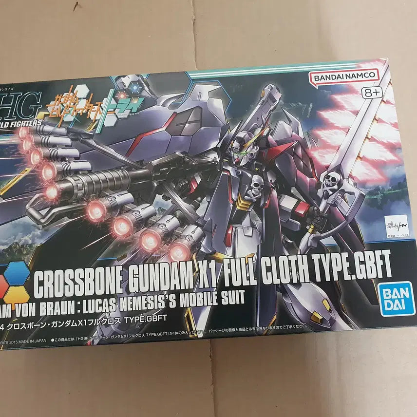 [BUNJANG] HGBF Crossbone Gundam X1 Full Cloth TYPE.GBFT / HGBF 크로스본 건담 X1 풀클로스 TYPE.GBFT