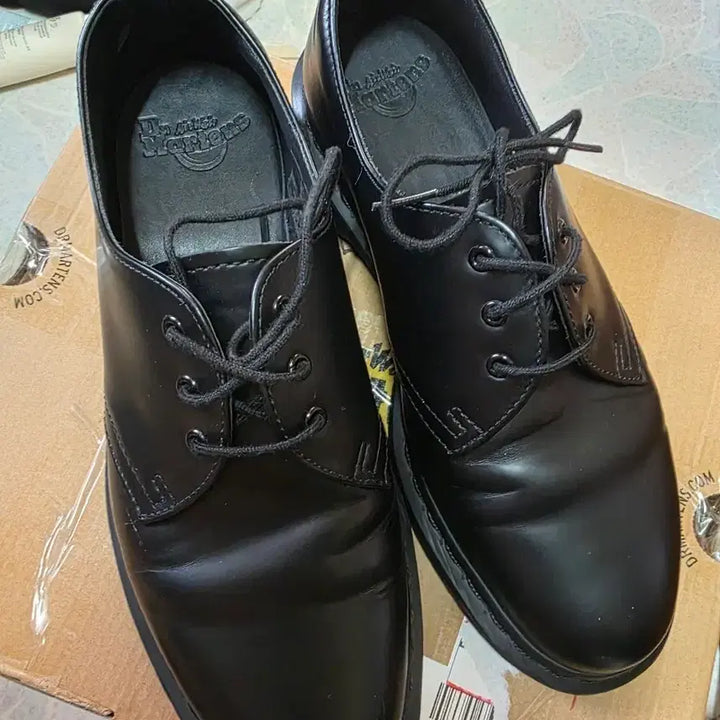 [BUNJANG] Dr. Martens 1461 Mono Black Shoes / 닥터마틴 1461 모노 블랙 uk7 260사이즈